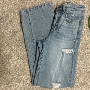 BKE Billie Slim Fit High Rise Wide Leg Jeans, size 25x32, super stretchy!